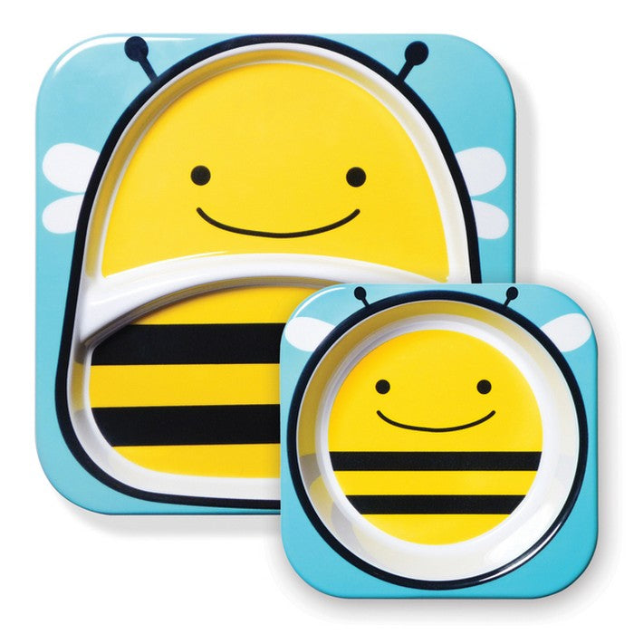 Skip Hop Zoo Melamine Set - Bee | Little Baby.