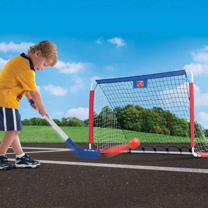 Step 2 3-In-1 Pitch Back, Soccer & Hockey Goal | Little Baby.