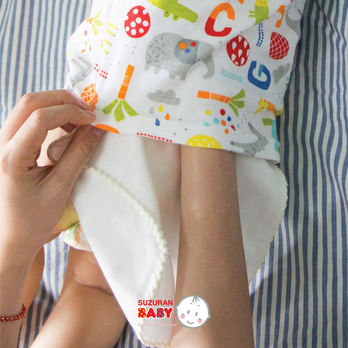 Suzuran Baby Gauze Sweat Pad 3 pcs | Little Baby.