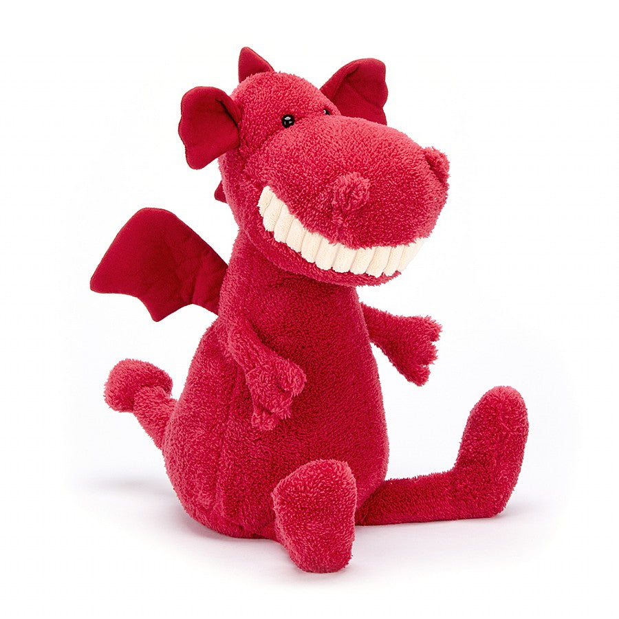 JellyCat Toothy Dragon - Large H36cm | Little Baby.