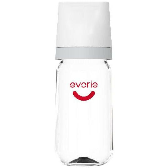 Evorie Tritan Wide-neck Baby Milk Feeding Bottle 240mL/8oz, Daisy