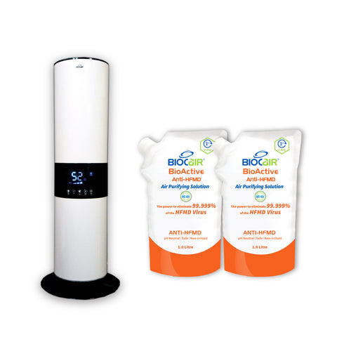 BioCair Ultimate II BioActive Anti- HFMD Aerial Disinfection Bundle | Little Baby.