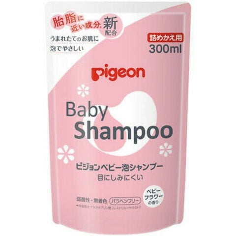 Pigeon Baby Foam Shampoo Floral 300ml Refill | Little Baby.