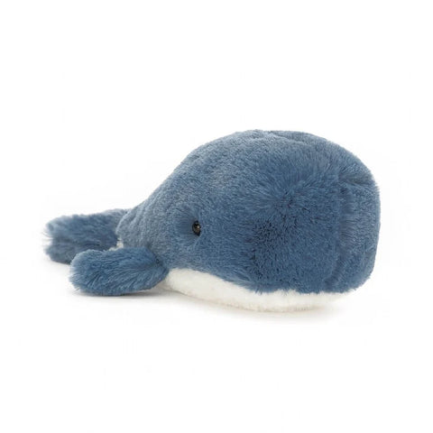 Jellycat Wavelly Whale Blue H6CM