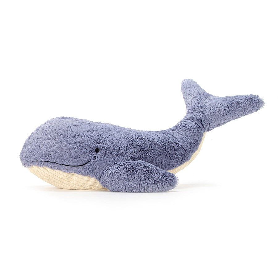 JellyCat Wilbur Whale Baby - Tiny H9cm | Little Baby.