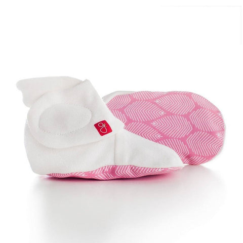 Guavaboots Baby Booties - Leaves Pink | Little Baby.