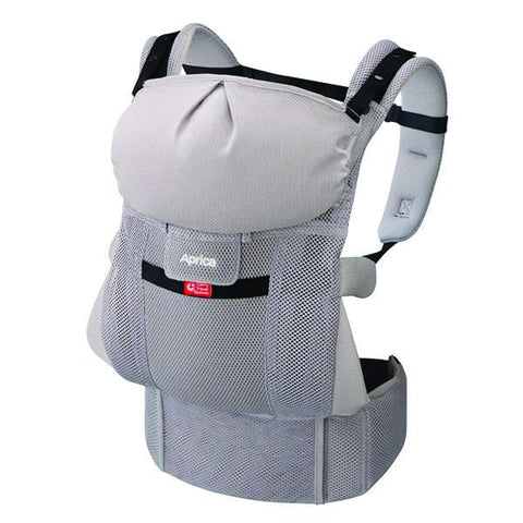 Aprica Baby Carrier - Gray | Little Baby.