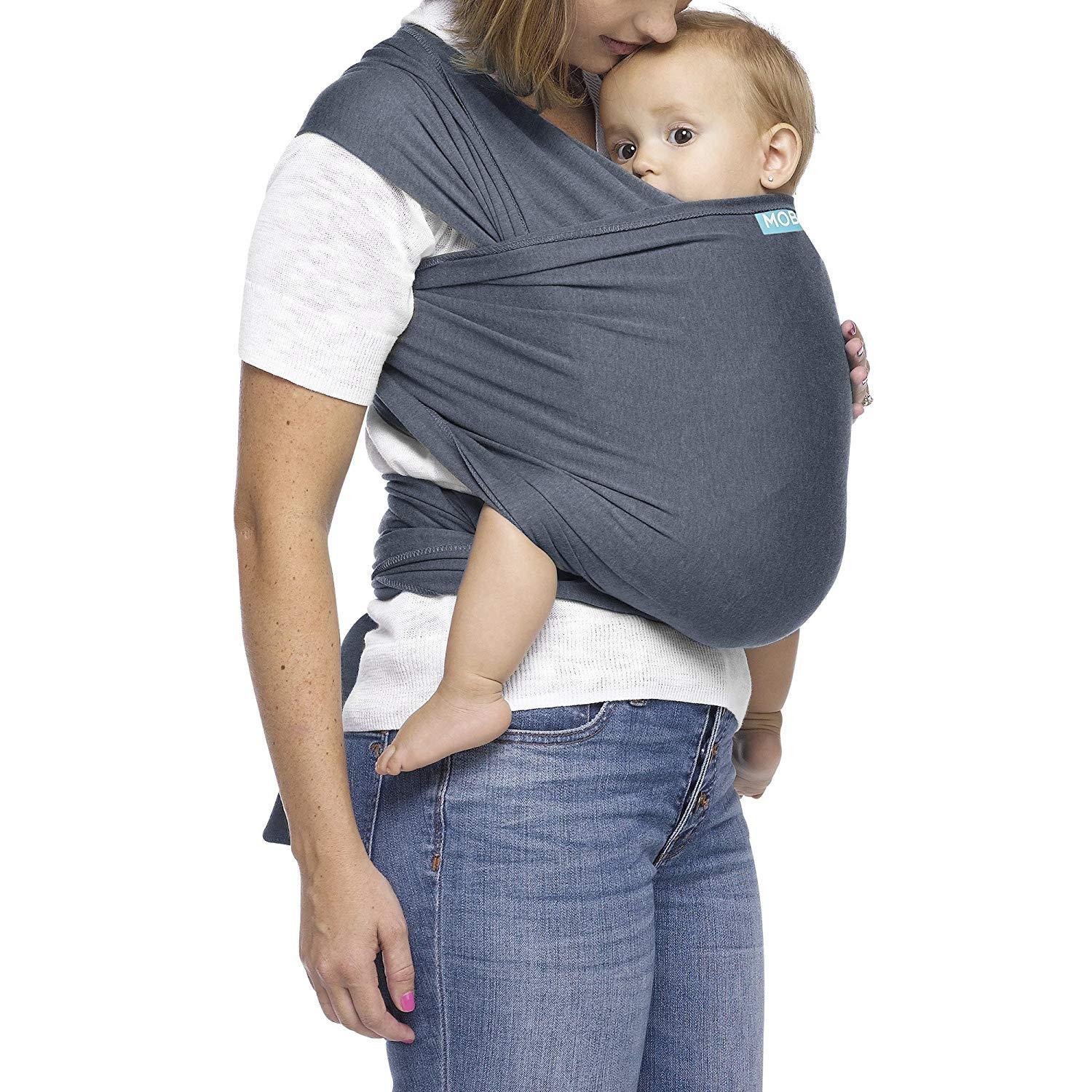 MOBY Wrap Evolution - Denim | Little Baby.