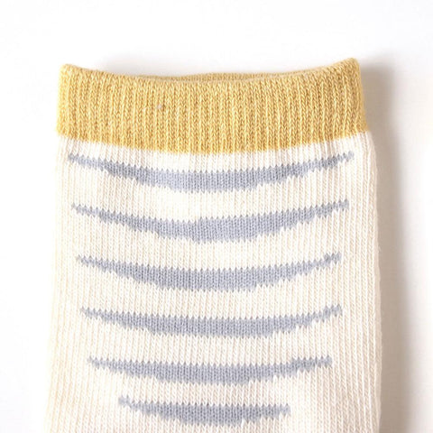 Hoppetta Animal Socks 9 to 11 cm - Yellow | Little Baby.