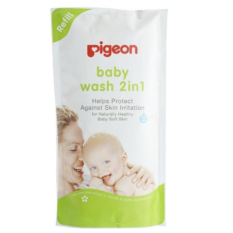 Pigeon SAKURA Baby Wash 2-in-1 (900ml Refill) | Little Baby.
