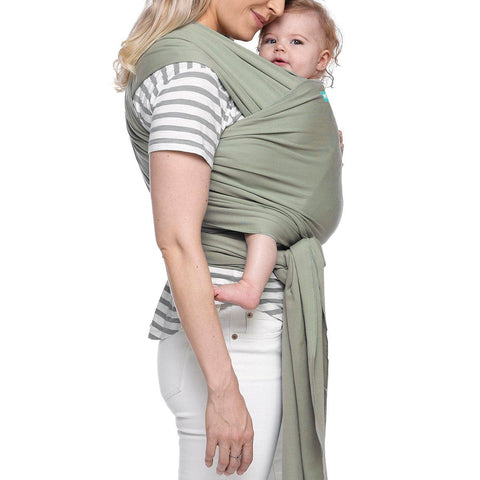 MOBY Wrap Classic 100% Cotton - Pear | Little Baby.