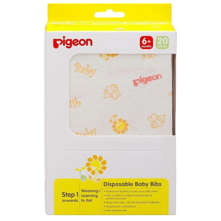 Pigeon Disposable Baby Bibs | Little Baby.