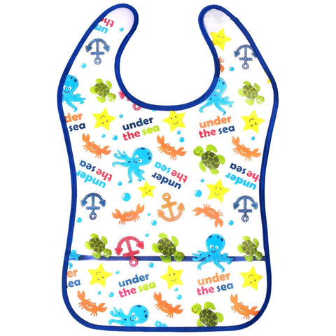Bonbijou Crumb Catcher Bib | Little Baby.