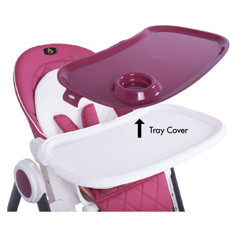 Bonbijou Elegance Adjustable Height High Chair | Little Baby.