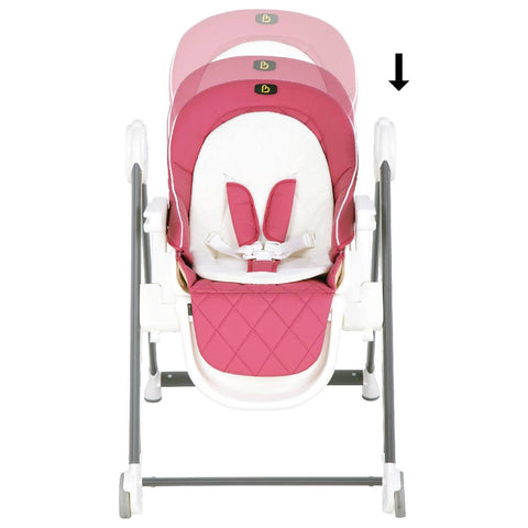 Bonbijou Elegance Adjustable Height High Chair | Little Baby.