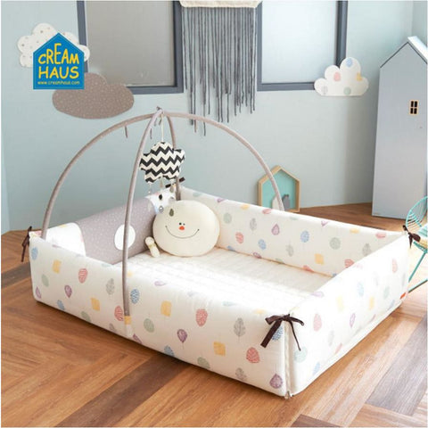Creamhaus Inua Bumper Bed - Vivid (160x110x40cm) | Little Baby.