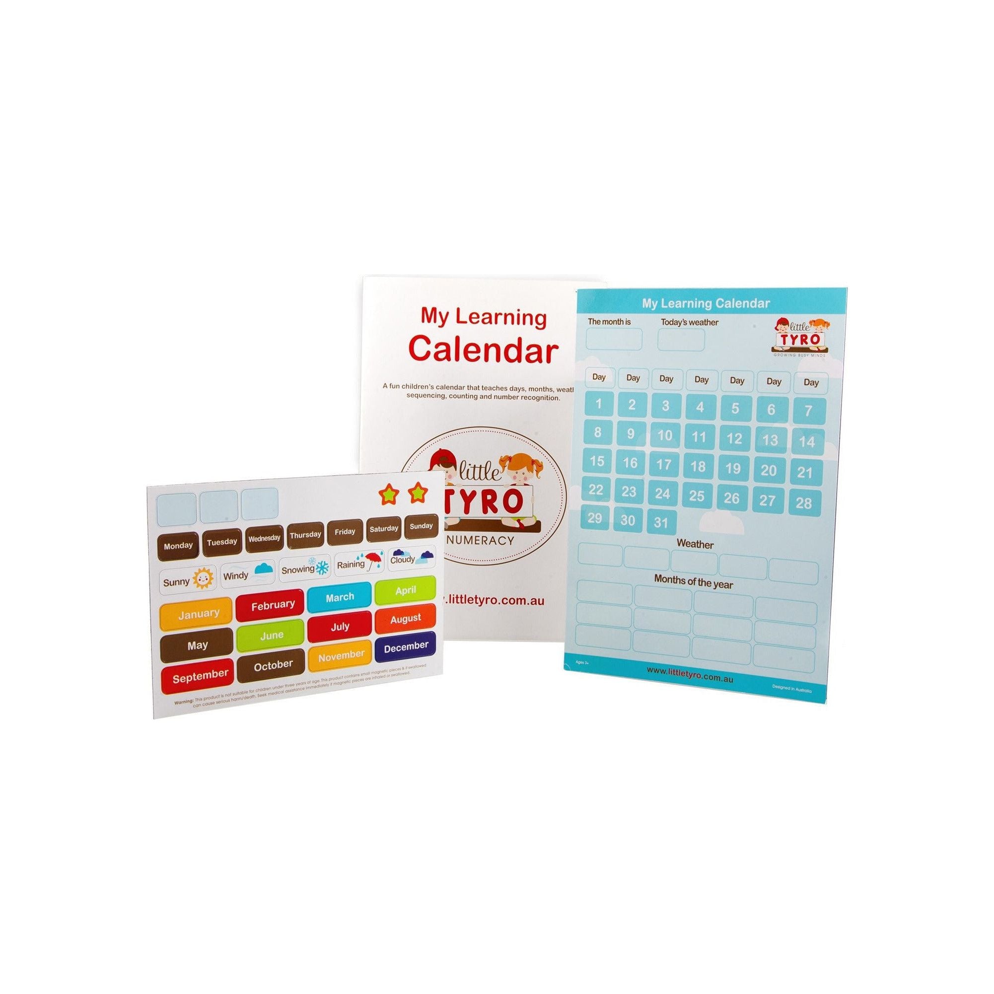 Little Tyro My Learning Calendar | Little Baby.