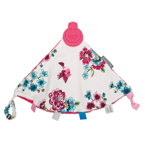 Cheeky Chompers Comfortchew Comforter - Anna Floral | Little Baby.