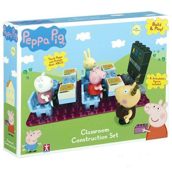 PEPPA PIG - Classroom Construction Playset | Little Baby.