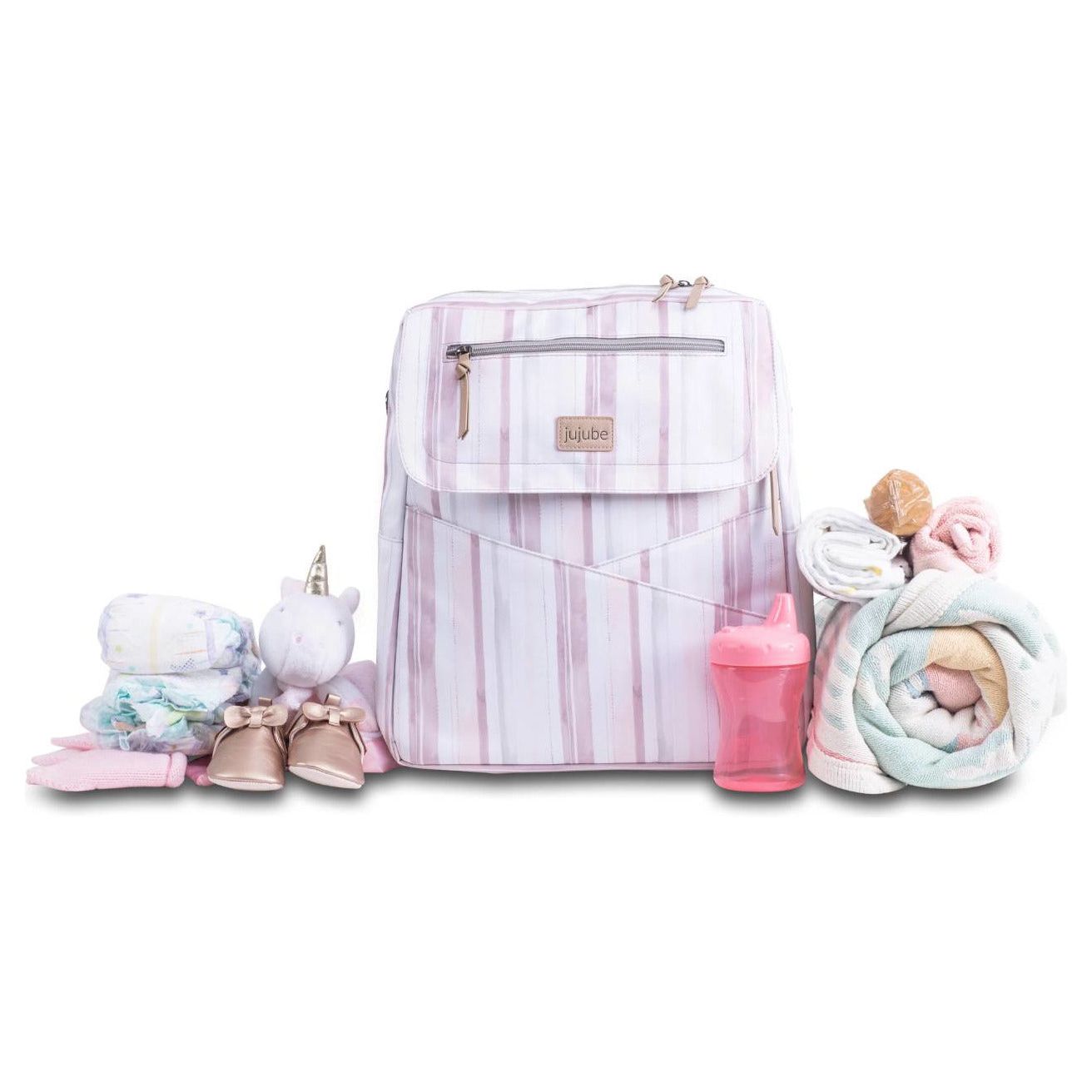 Jujube Core Convertible Bundle - Watercolor Stripe | Little Baby.