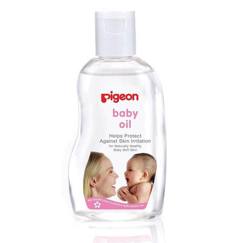 Pigeon Sakura Baby Oil (200ml) | Little Baby.