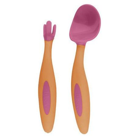 B.Box Toddler Cutlery Set - Strawberry Shake | Little Baby.