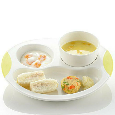 Richell T.L.I Lunch Plate 2pcs