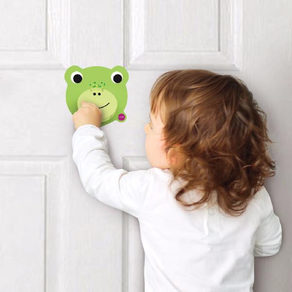 Oribel VertiPlay™ Door Knocker - Crroaky | Little Baby.