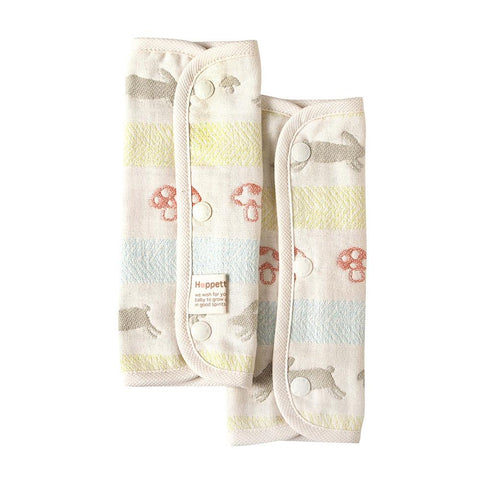 Hoppetta Lapin 6-fold gauze drool pad long | Little Baby.