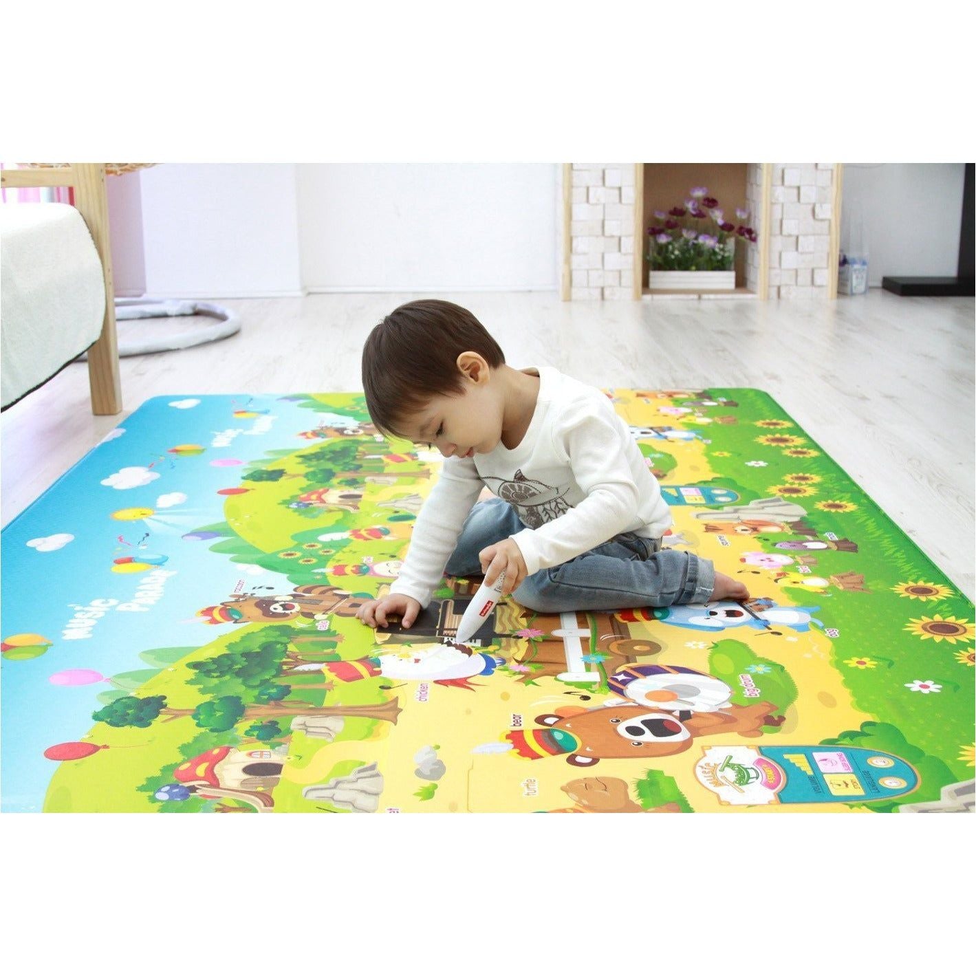 Dwinguler Musical Parade Talking Sound Mat with Pen | Little Baby.