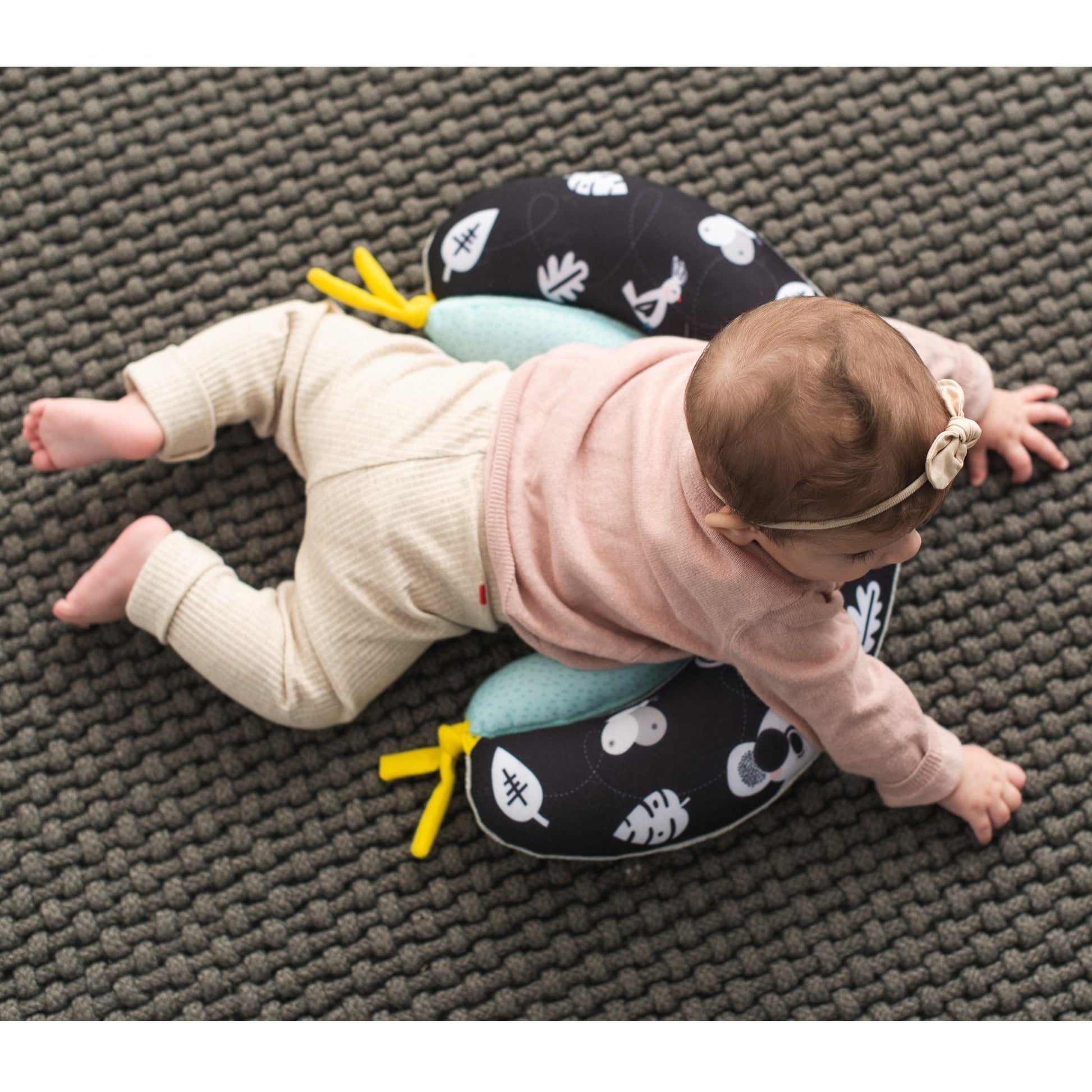 Taf Toys 2 in 1 Tummy Time Pillow | Little Baby.