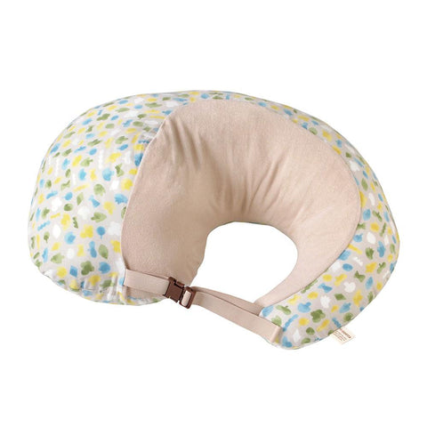 Hoppetta Breast Feeding Pillow - Polka Green | Little Baby.