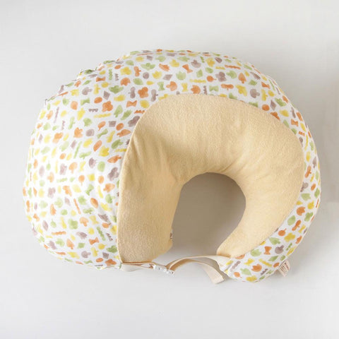 Hoppetta Breast Feeding Pillow - Polka Yellow | Little Baby.
