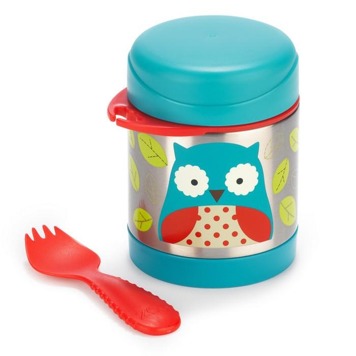 Skip Hop Zoo Insulated Food Jar - Owl | Little Baby.