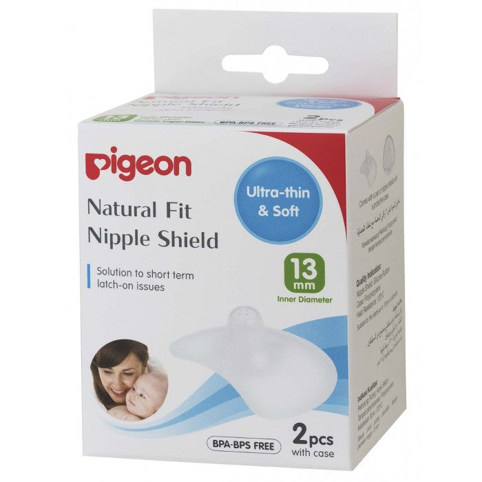 Pigeon Natural-Fit Silicone Nipple Shield L (13MM) | Little Baby.