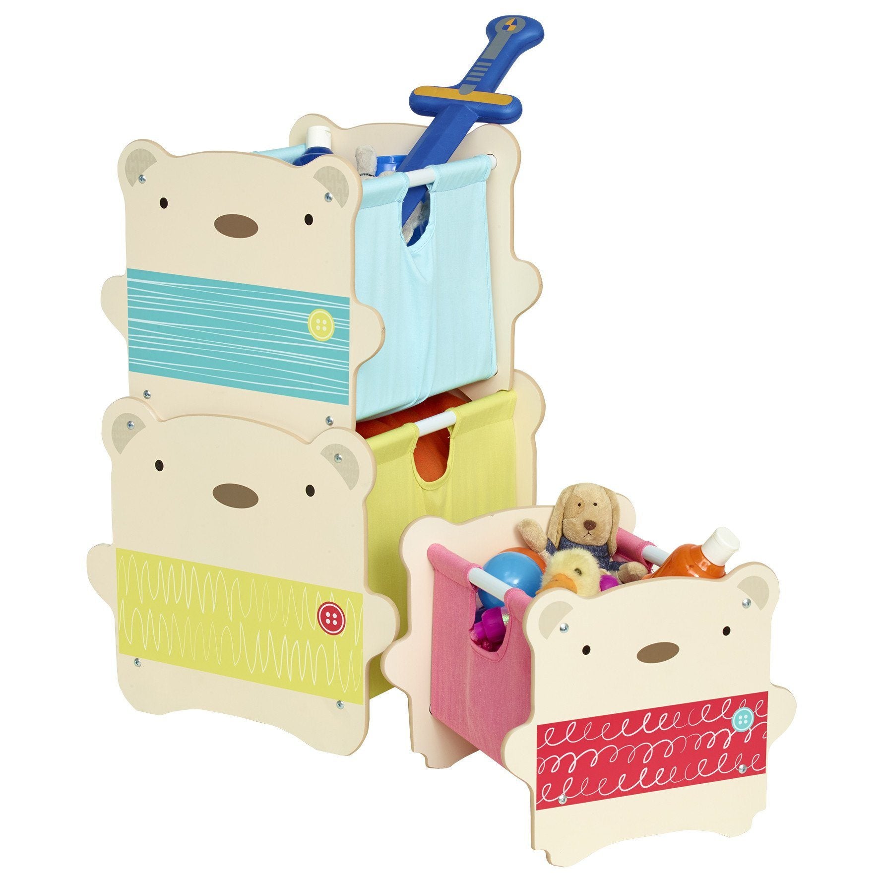 Worlds Apart - Hello Home Bear Hug Stack Storage | Little Baby.