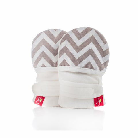 Goumikids Baby Mittens (Chevron + Geometric Pink) | Little Baby.