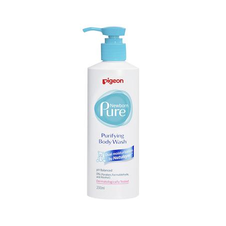 Pigeon Pure Purifying Body Wash Newborn 200ml (Made In Japan) | Little Baby.