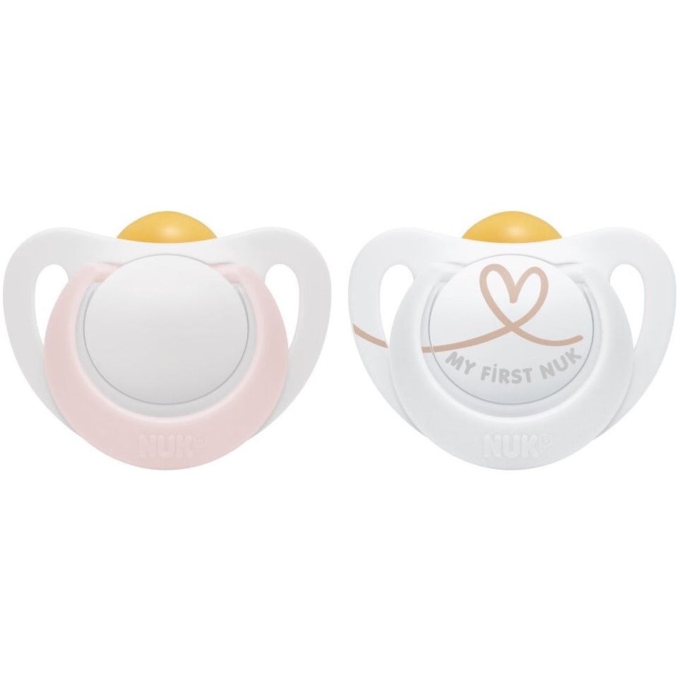 NUK Star Latex Soother (2pcs/box)