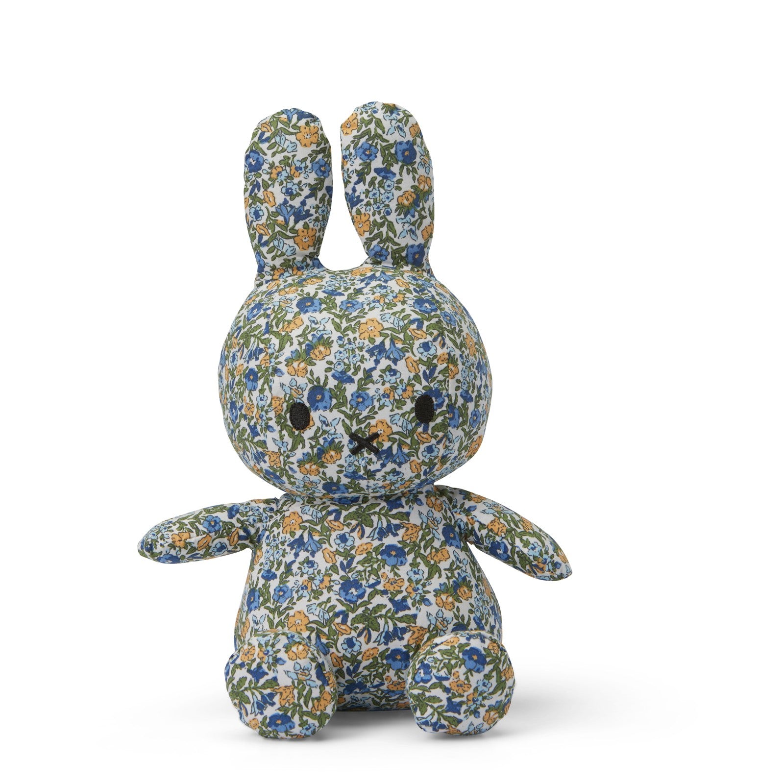 Miffy Sitting Ditsy Flower Green 23cm