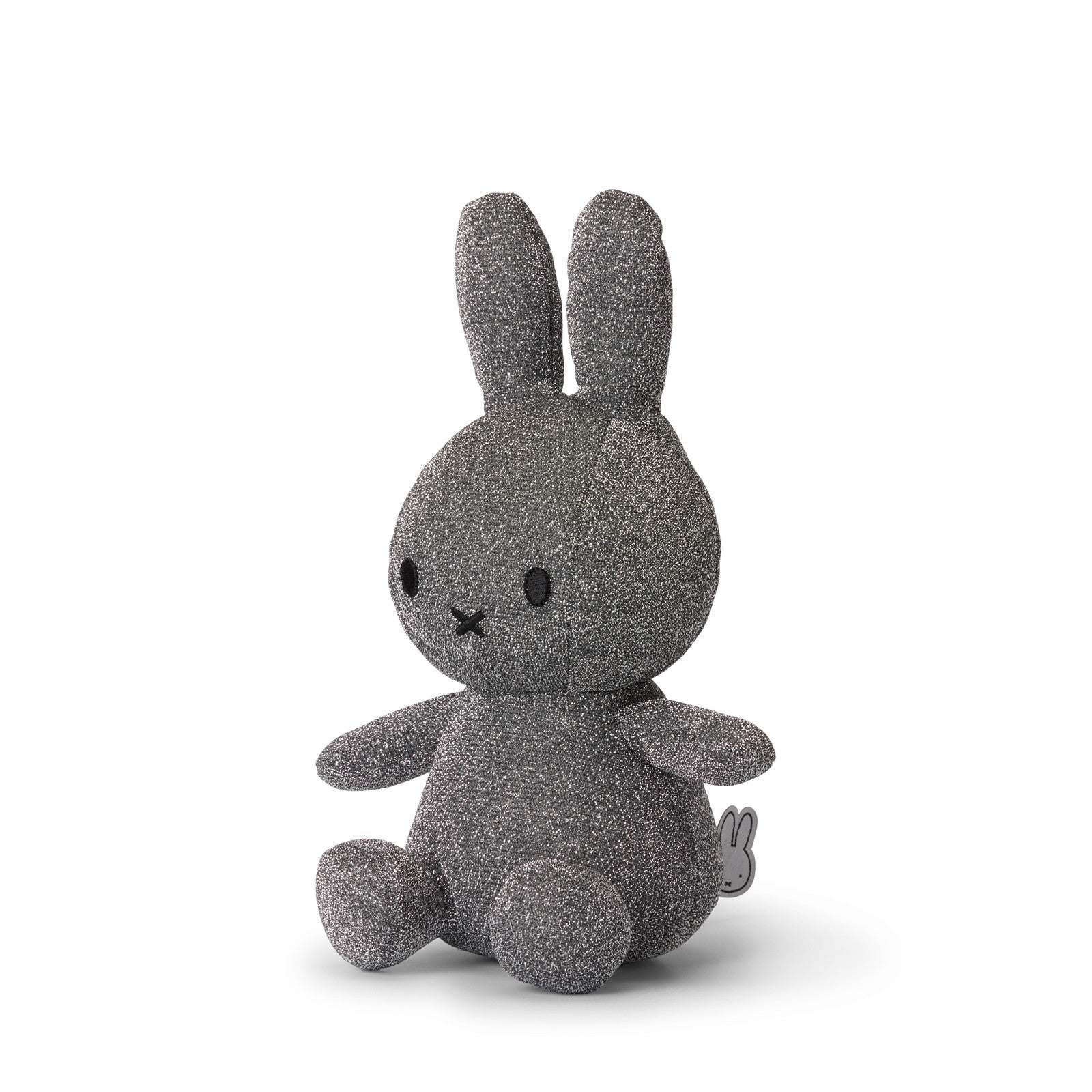 Miffy Sitting Sparkle Silver 23cm