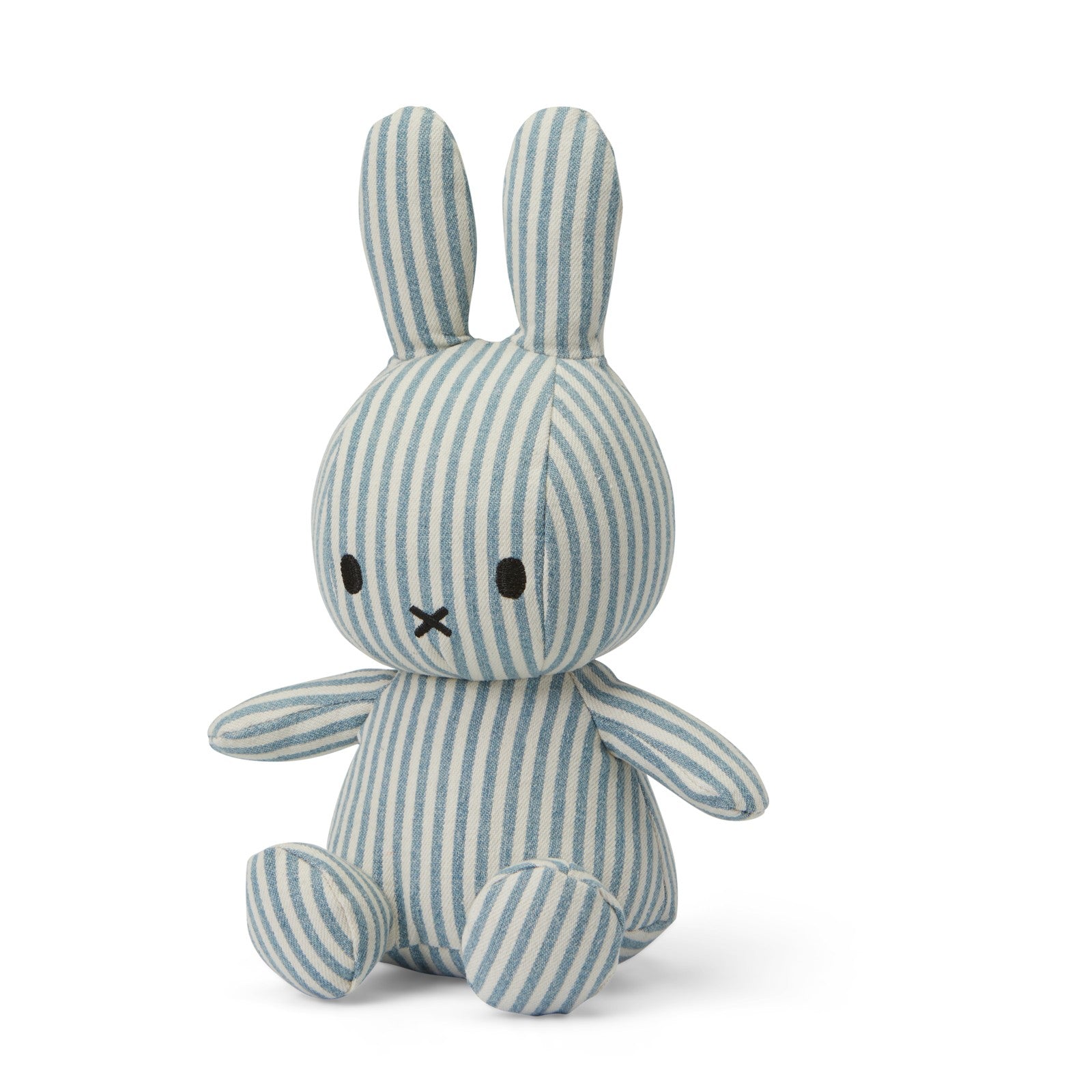 Miffy Sitting Denim Stripe 23cm