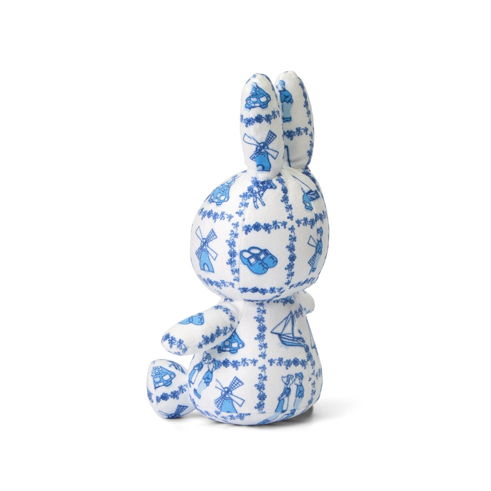 Miffy Sitting All-Over Delft Blue 23cm