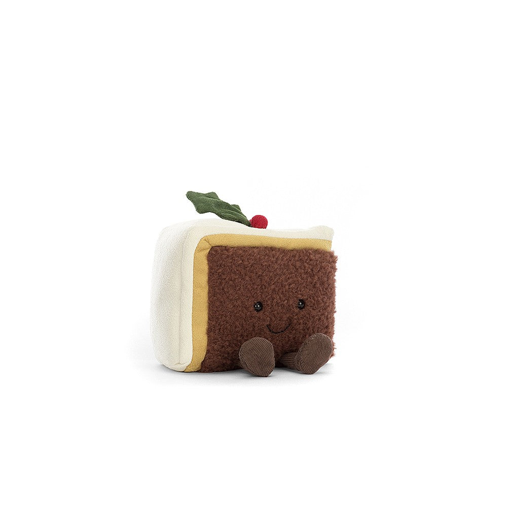 Jellycat Amuseable Slice Of Christmas Cake - H10cm