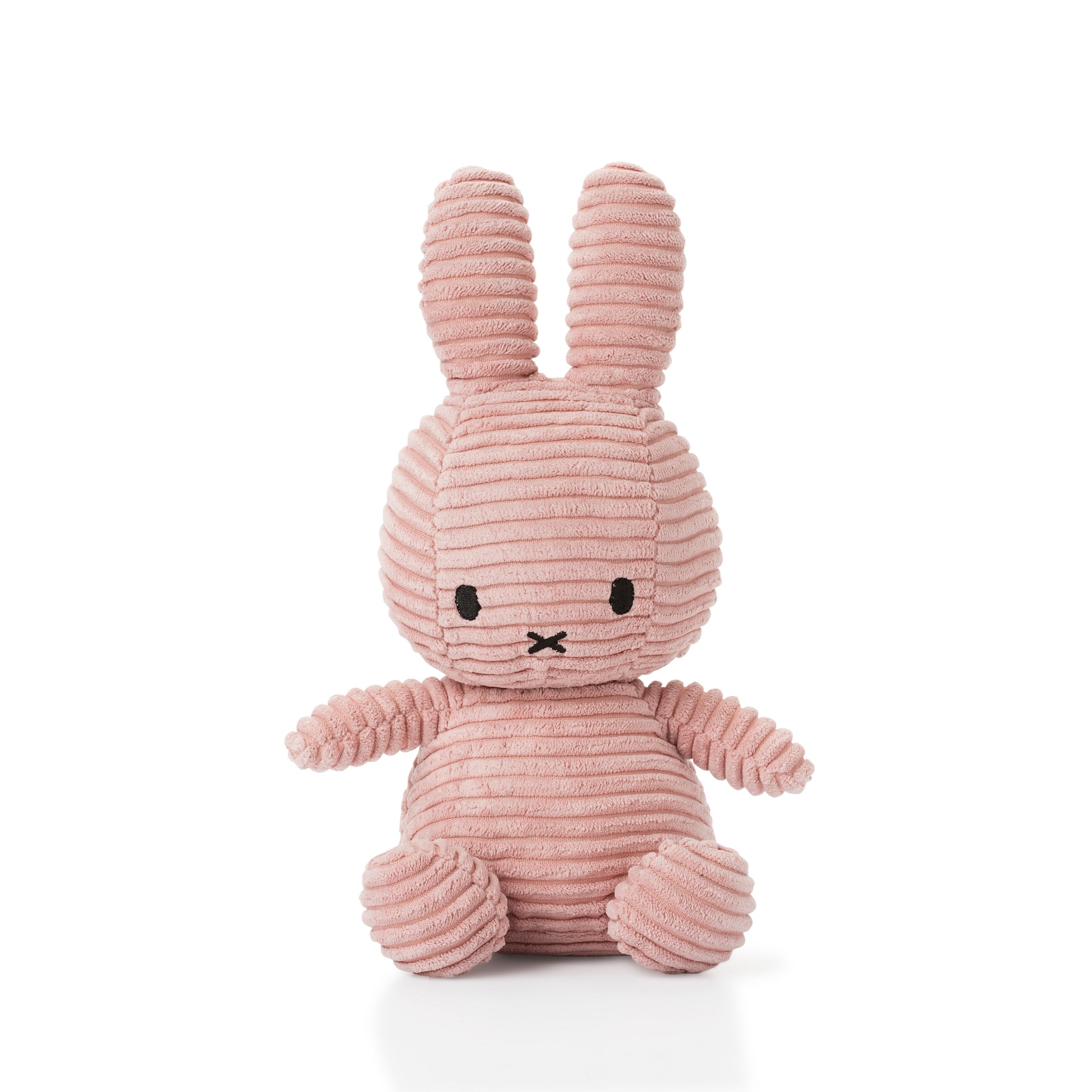 Miffy Sitting Corduroy Pink 23cm