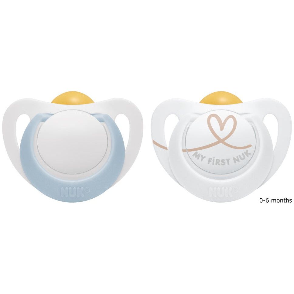 NUK Star Latex Soother (2pcs/box)