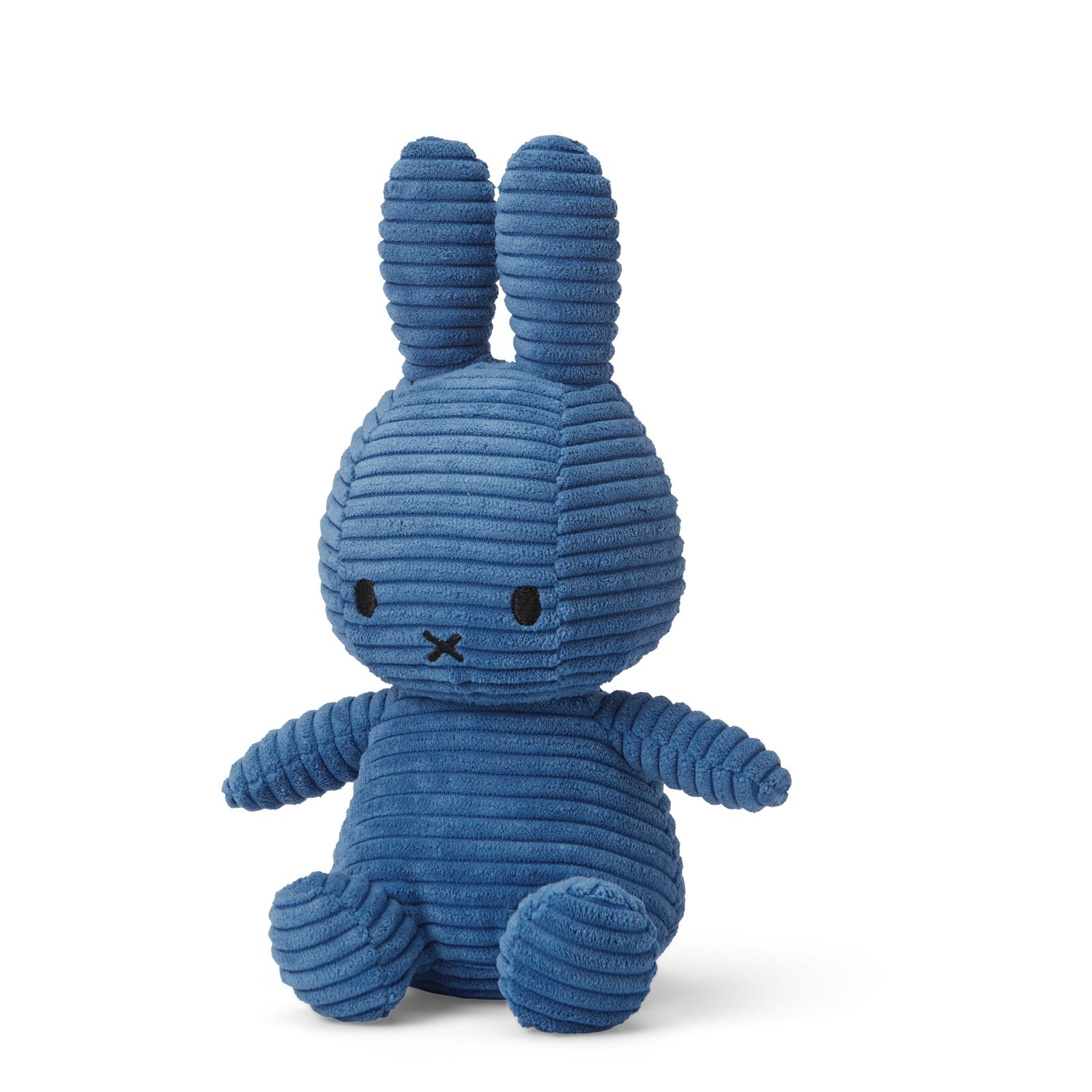 Miffy Sitting Corduroy Kobalt Blue 23cm