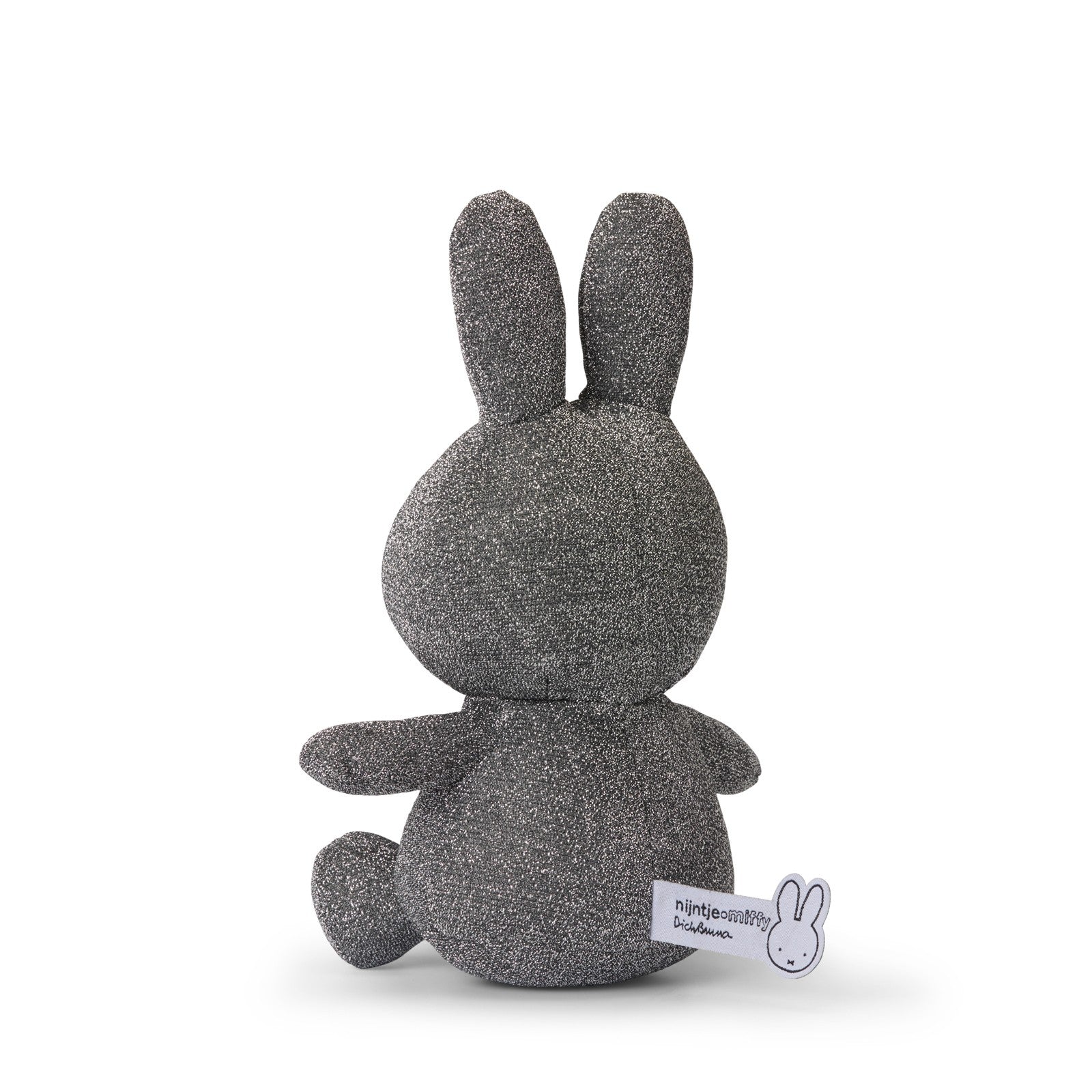 Miffy Sitting Sparkle Silver 23cm