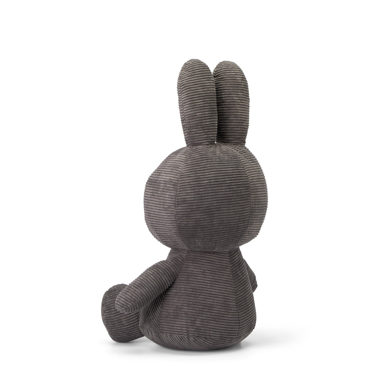 Miffy Sitting Corduroy Grey 70cm