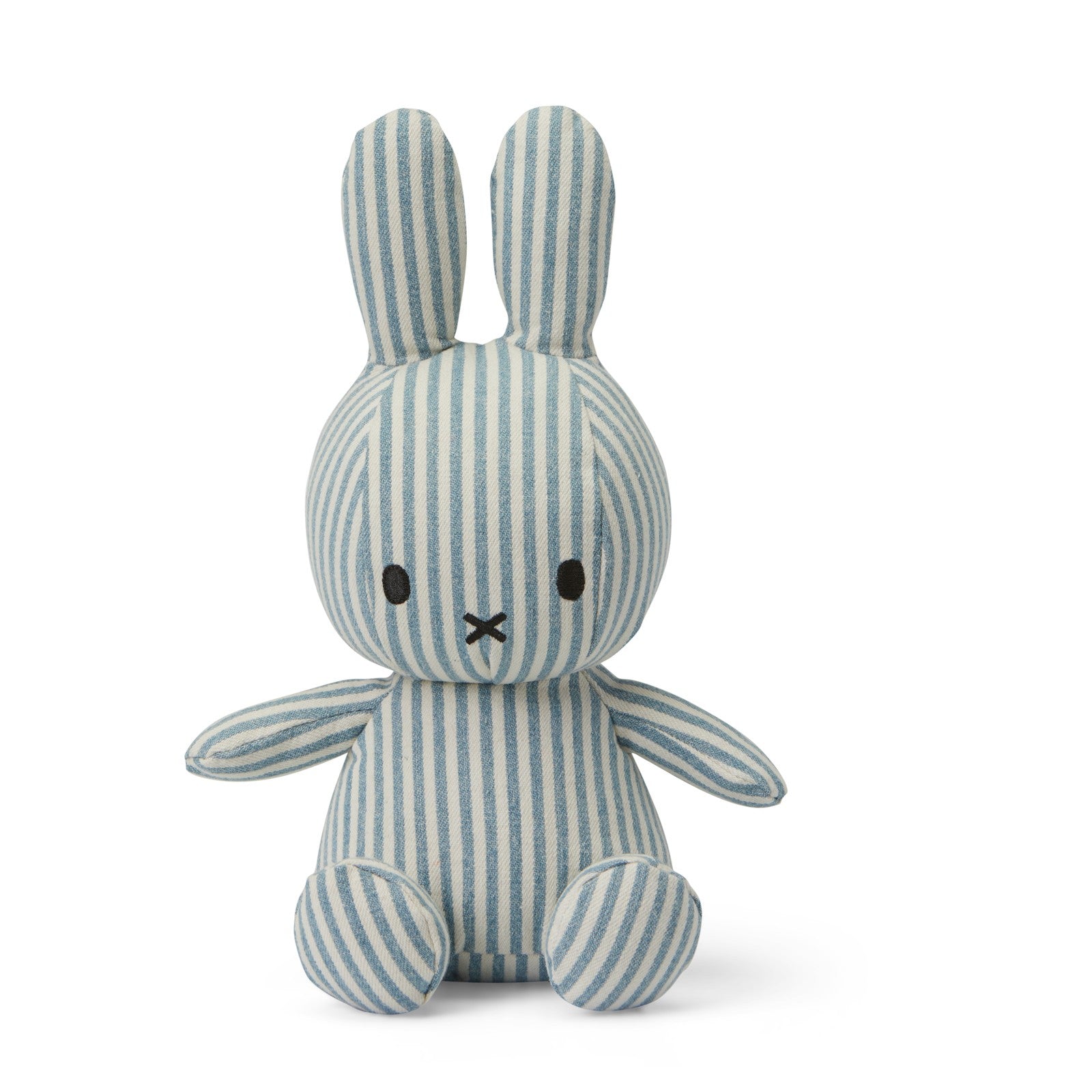 Miffy Sitting Denim Stripe 23cm